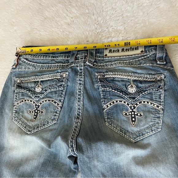 Rock Revival Buckle Sasha Easy Boot Women Jeans size 27 - Picture 12 of 12